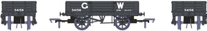 Rapido Trains - GWR 4 Plank Wagon GWR Grey (Large Lettering) No.54156 - 925004