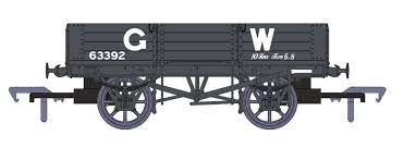 Rapido Trains - GWR 4 Plank Wagon (Large Lettering) No.63392 - 925005