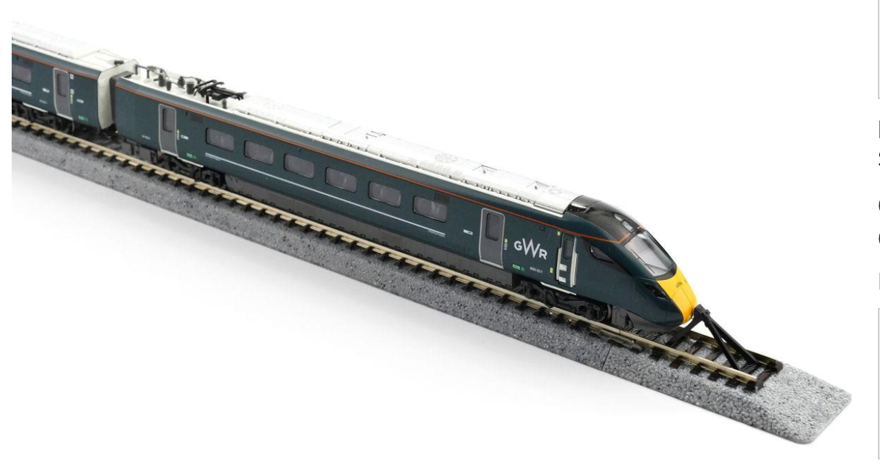 KATO 10-1671 N Scale Hitachi Class 800/0 GWR 5 Car Set – Simon's KATO 10-1671 N Scale Hitachi Class 800/0 GWR 5 Car Set – Simon's