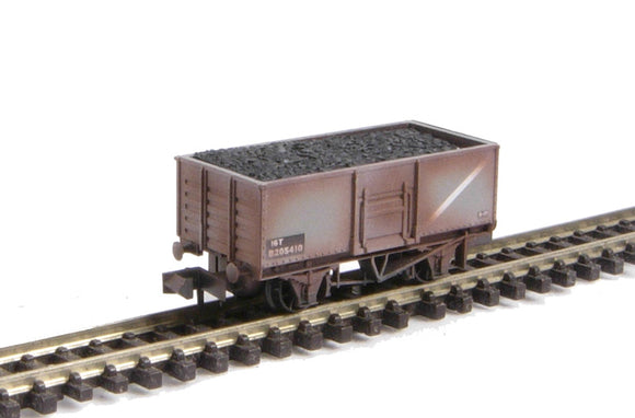 NR-44BW Coal Butterley Steel Type BR Wagon Mid Grey Weathered