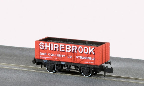 NR-P413 10ft Coal, 7 Plank Shirebrook Colliery