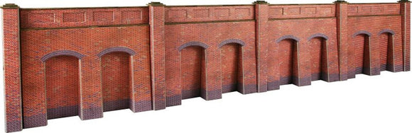 Metcalfe Models PO244 Brick Retaining Wall