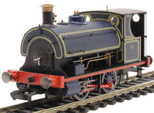 Hornby R3679 Class W4 Peckett 0-4-0ST 74 Port of London Authority Lined Blue