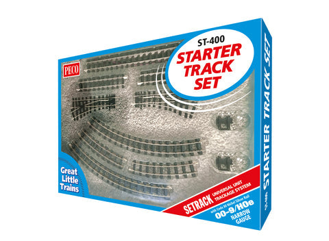 ST-400 00-9 Setrack Starter Set - Code 80 (Peco)