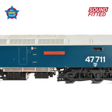 35-415SF Class 47/7 47711 'Greyfriars Bobby' BR Blue (Large Logo)
