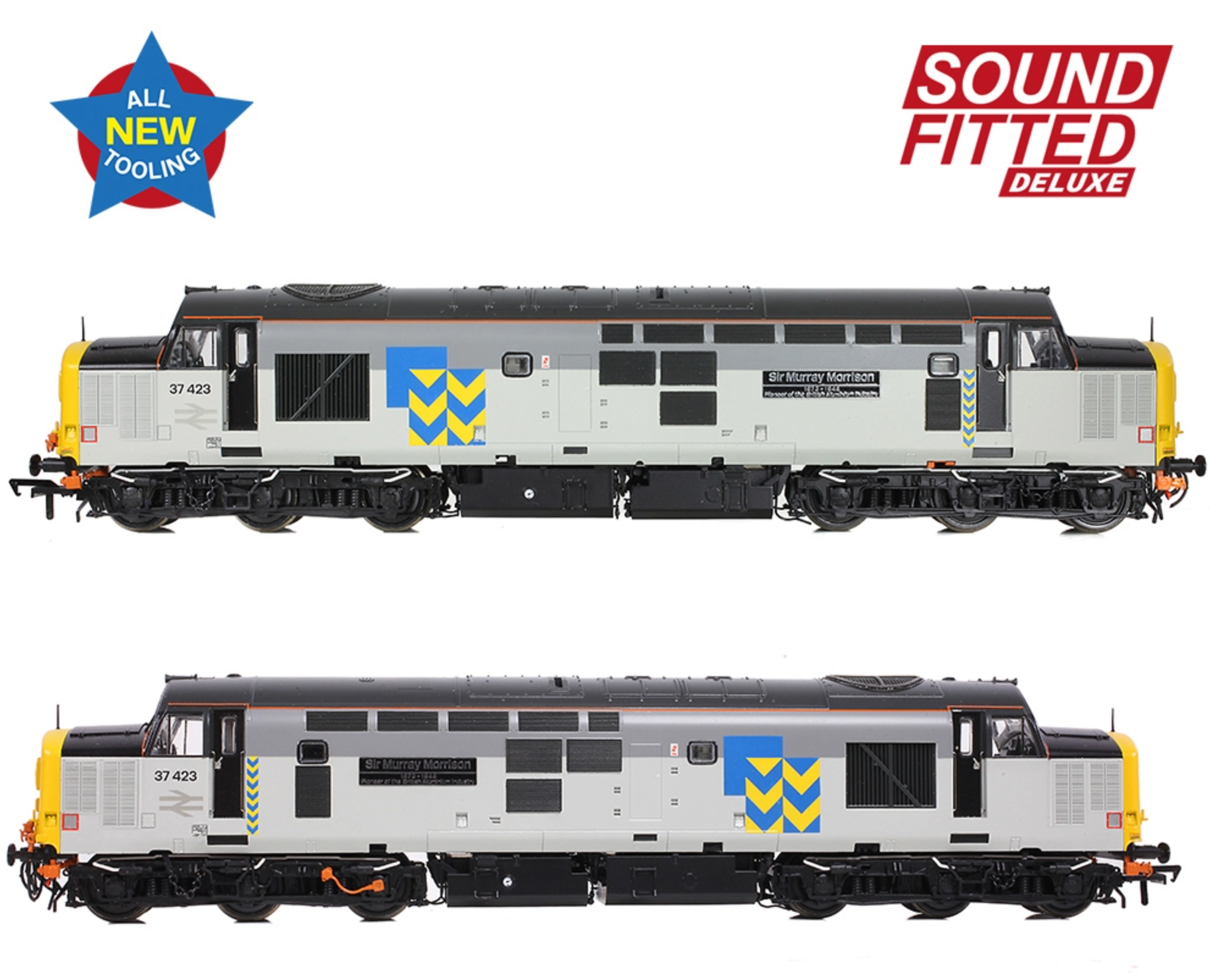 Rf Morrison 35-337SFX Class 37/4 Refurbished 37423 'Sir Murray Morrison' BR RF Met ...