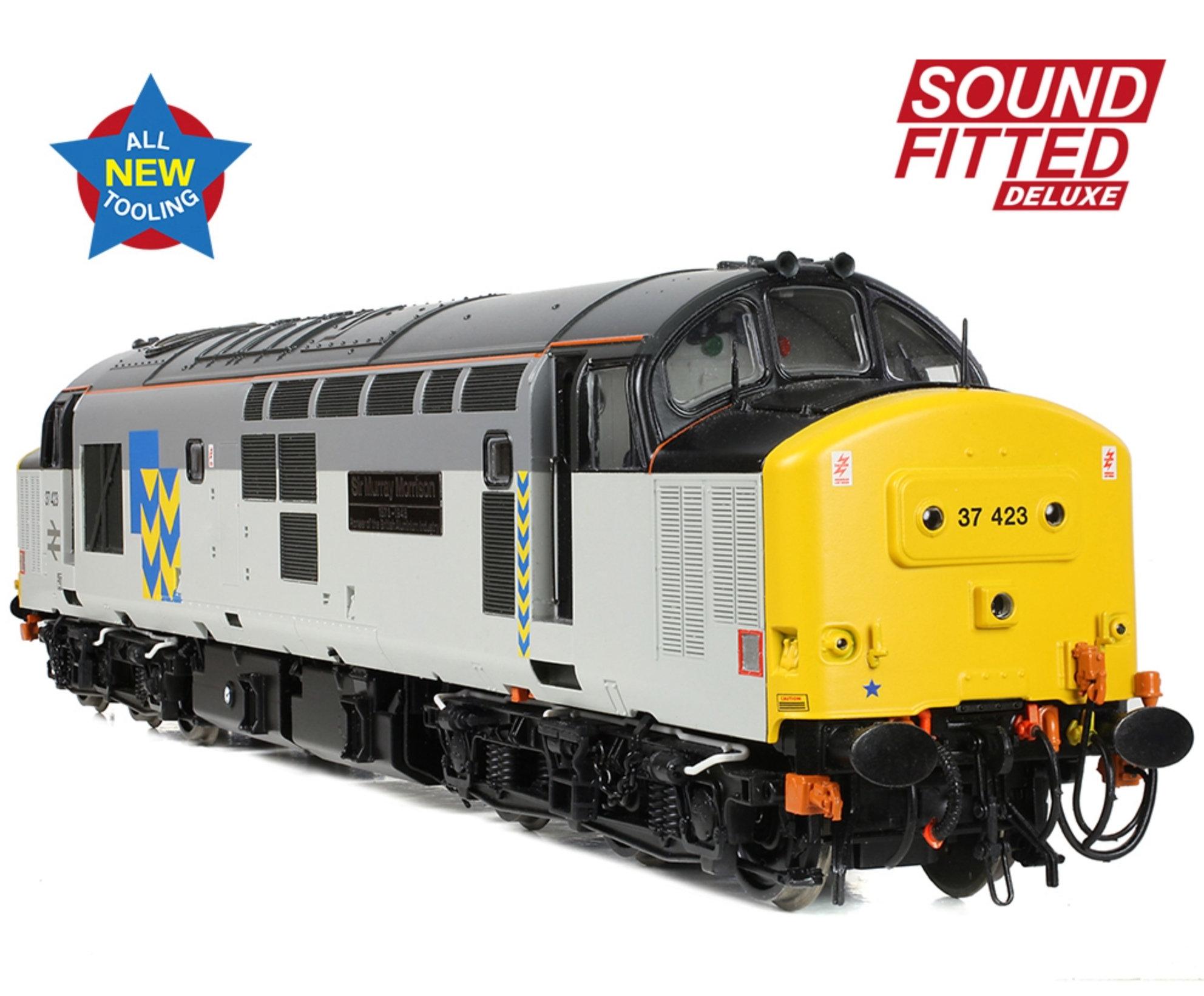 Rf Morrison 35-337SFX Class 37/4 Refurbished 37423 'Sir Murray Morrison' BR RF Met ...
