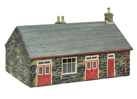 44-0169R Harbour Station Booking Office - in Red