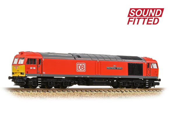 371-359SF Graham Farish - Class 60 60100 'Midland Railway - Butterley' DB Cargo