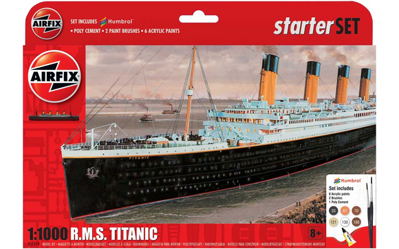 A55314 1:1000 AIRFIX RMS Titanic Starter Set