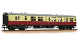 34-727 SR Bulleid Brake Third Semi-Open 15'' Vents BR Crimson & Cream