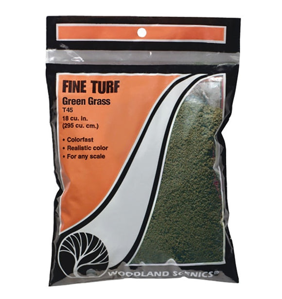Woodland Scenics WT45 - Fine Turf Green Grass