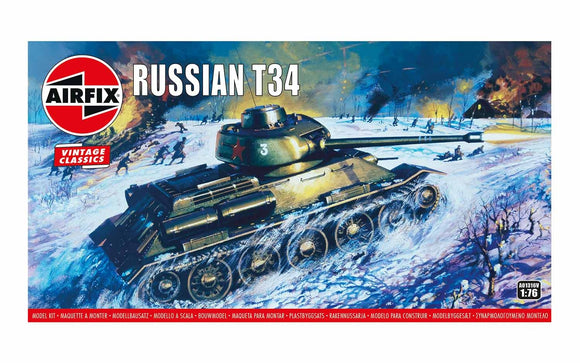 A01316V Airfix 1:76 Scale Russian T34