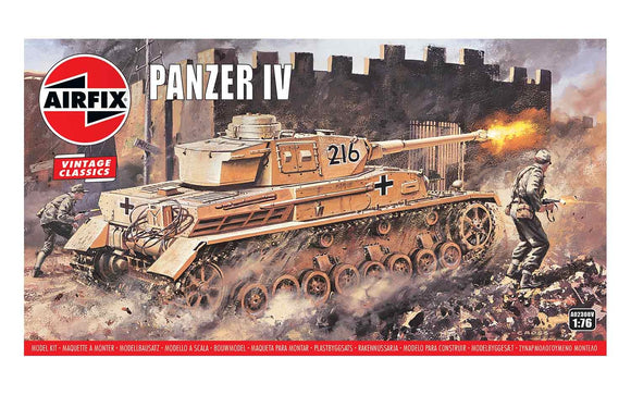 A02308V Airfix 1:76 Panzer IV Tank kit