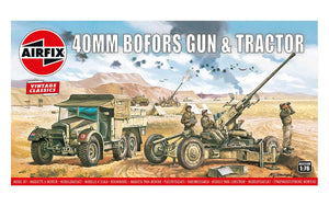 A02314V Airfix 1:76 Bofors Gun & Tractor kit