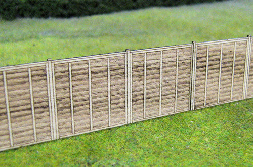 Gaugemaster GM451 OO Gauge Wooden Fence Panel Set (3)