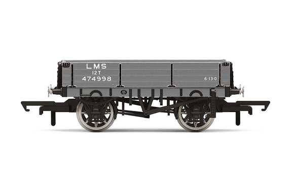 Hornby R60022 3 Plank Wagon, LMS - Era 3