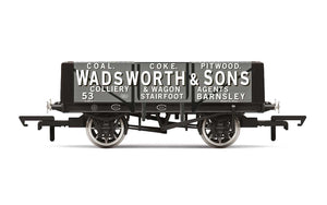 Hornby R60024 5 Plank Wagon, Wadsworth & Sons - Era 2