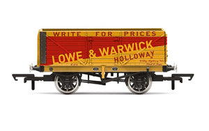 Hornby R60026 7 Plank Wagon, Lowe & Warwick - Era 2
