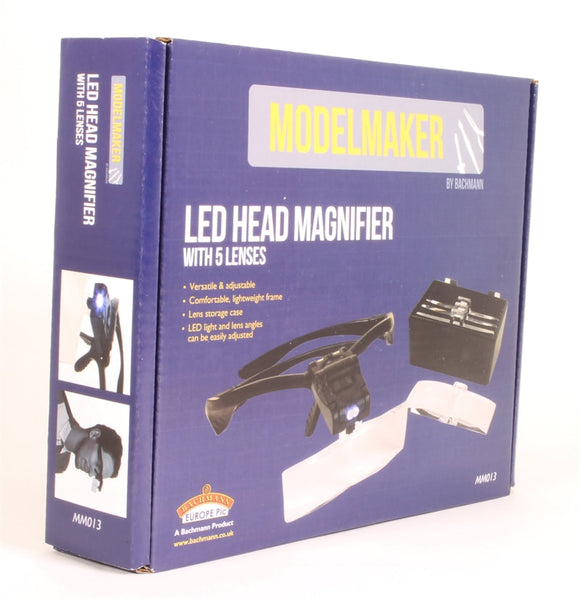 MM013 LED Head Magnifier with 5 Lenses
