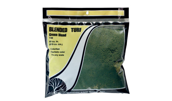 Woodland Scenics - WT49 - Green Blend Turf (Bag)