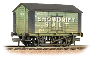 33-182A 10 Covered Salt Wagon Snowdrift Salt (Weathered)