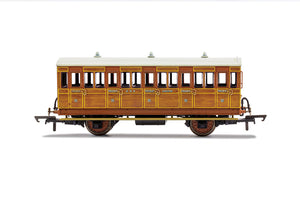 R40104A GNR 3rd Class 4 Wheel Coach No.1505 (With Lights)