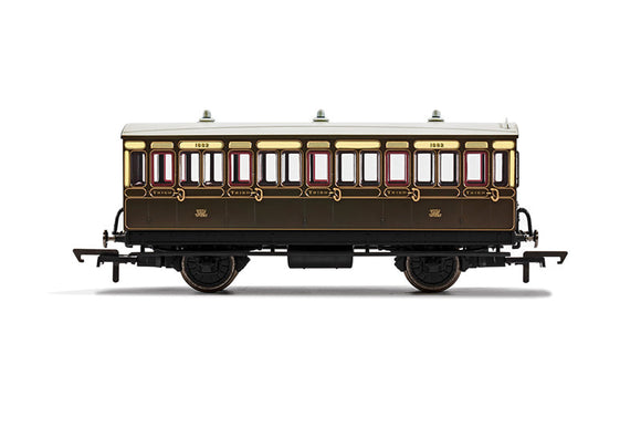 R40066A GWR 4 Wheel Coach No.1882
