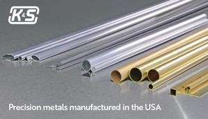3/32x3/16in Rectangular Brass Tube, .014in Wall (12in long)