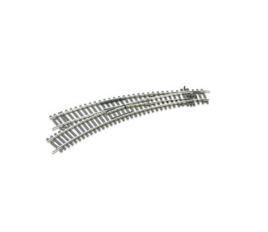 Peco Setrack ST-245 OO/HO code 100 Nickel silver track left hand turnout