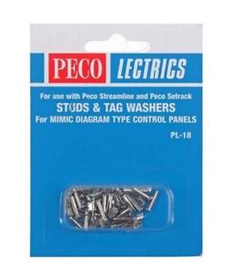 PL-18 Studs & tag washers (for mimic diagram type control panels)