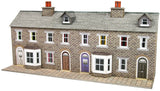 PN175 - Metcalfe Models -  Low Relief Stone Terraced House Fronts - N scale