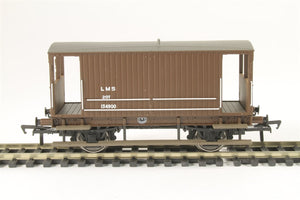 38-553A Midland 20T brake van 134900 in LMS Bauxite (without Duckets)
