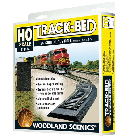 Woodlands ST1474 HO/OO Track Bed (24ft)